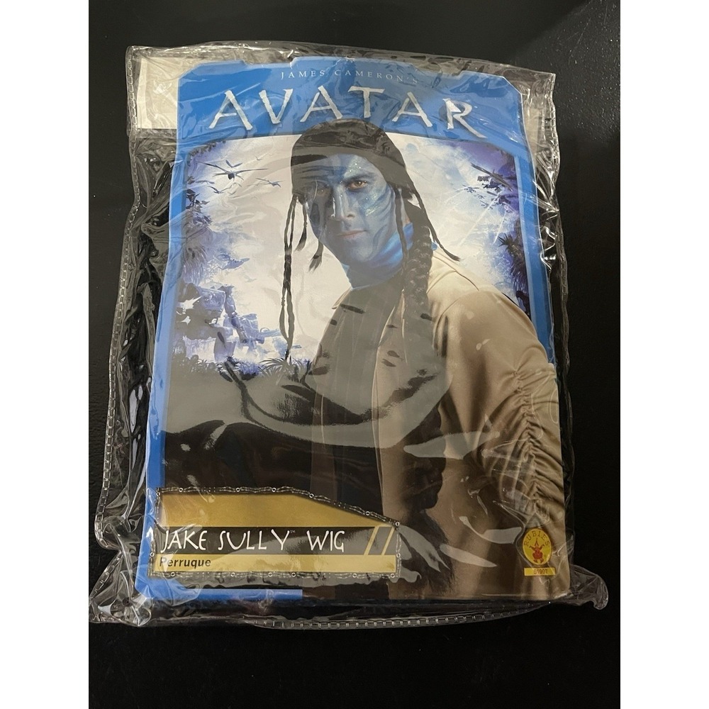 Avatar Jake Sully Costume Wig Halloween Cosplay 51997 Rubie's NEW